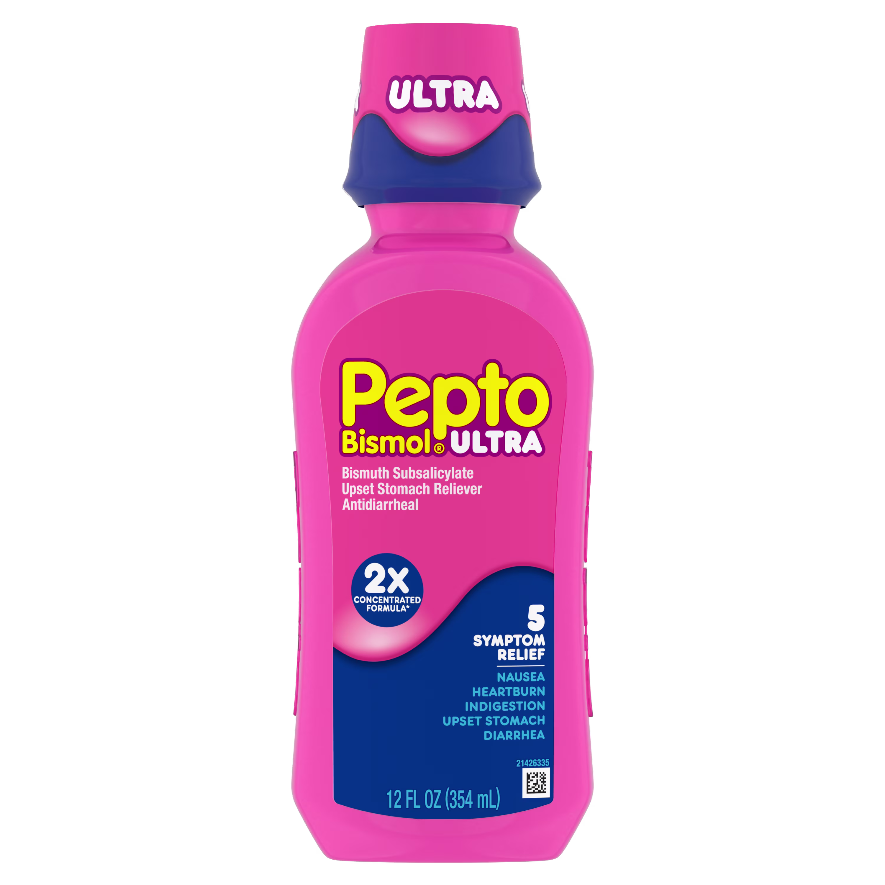 Pepto Bismol Ultra 5 Symptom Relief Liquid — alternate view