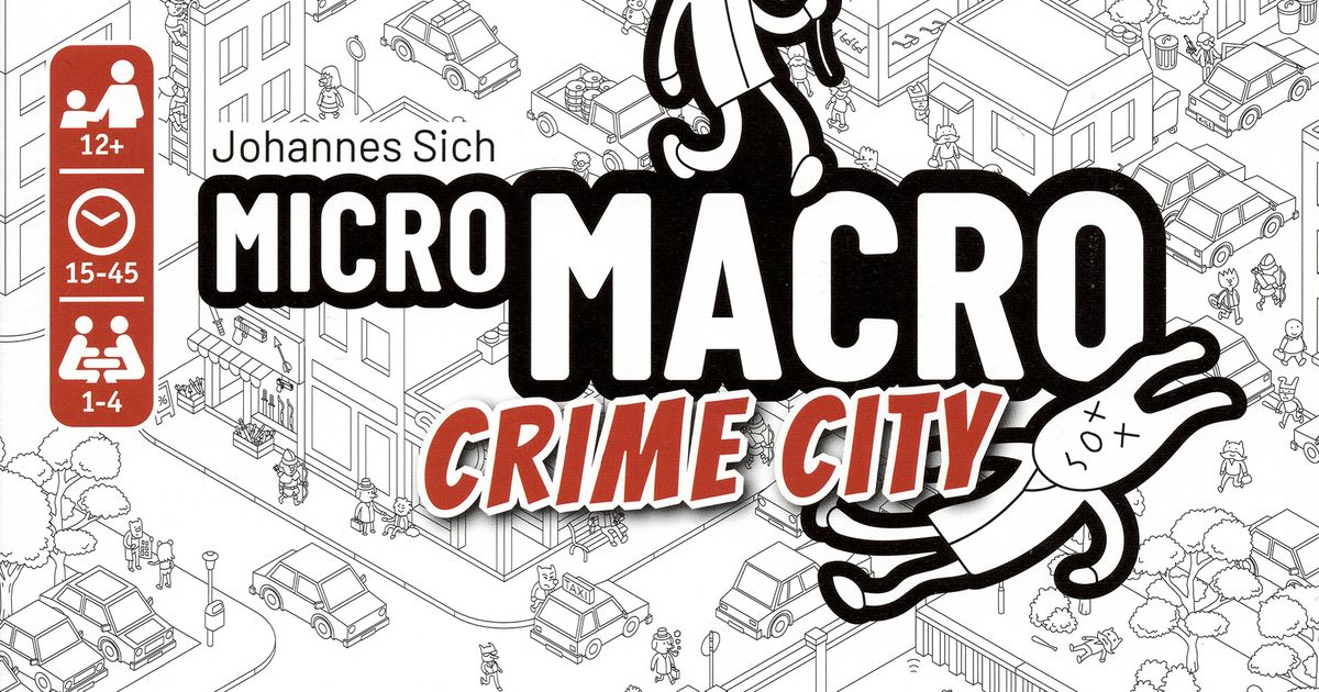 Kosmos MicroMacro: Crime City Board Game