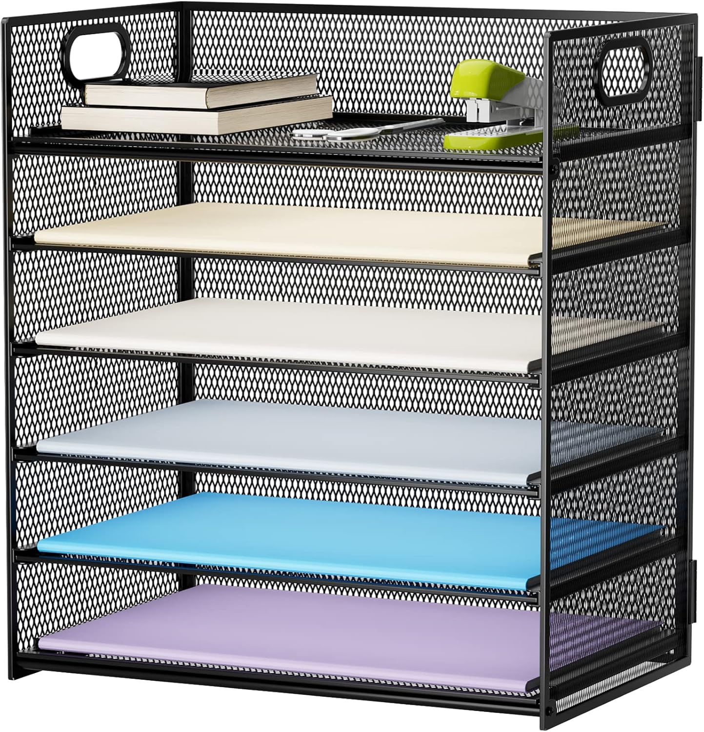 Marbrasse 6 Tier Paper Organizer — alternate view