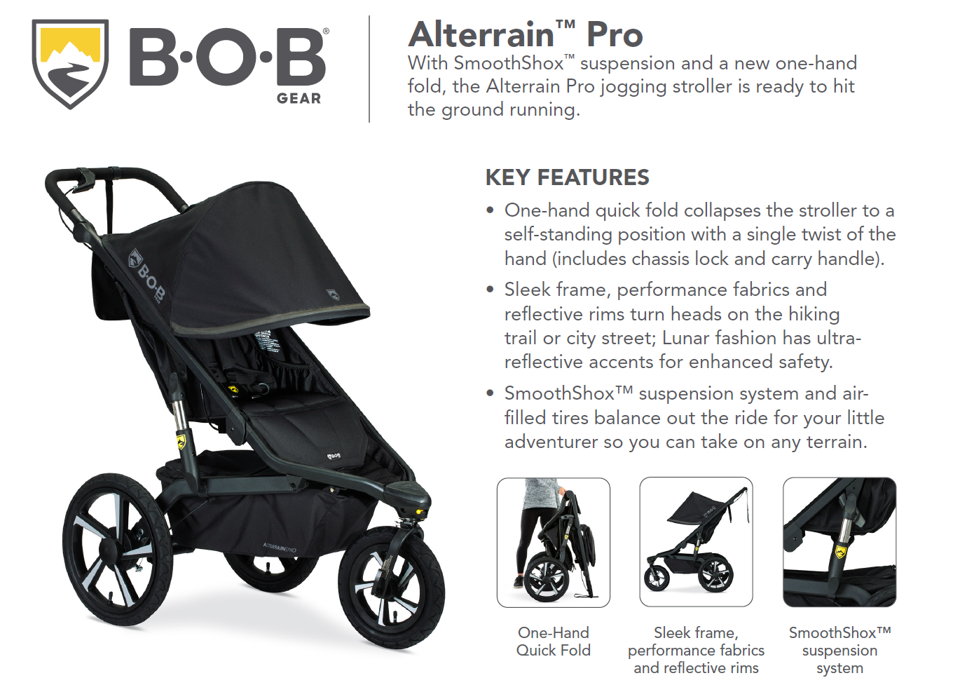 BOB Gear Alterrain Pro — alternate view