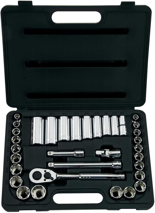 Stanley 34 Pc Socket Set Tool Set — alternate view
