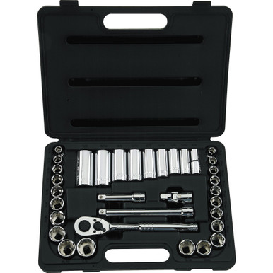 Stanley 34 Pc Socket Set Tool Set — alternate view