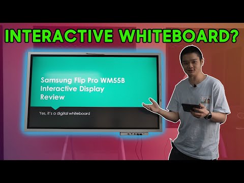 Samsung The Flip Wmfx Lh55wmfwbgcxen — alternate view