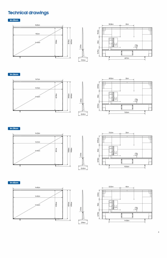 Samsung HG65BU800EAXEN — alternate view