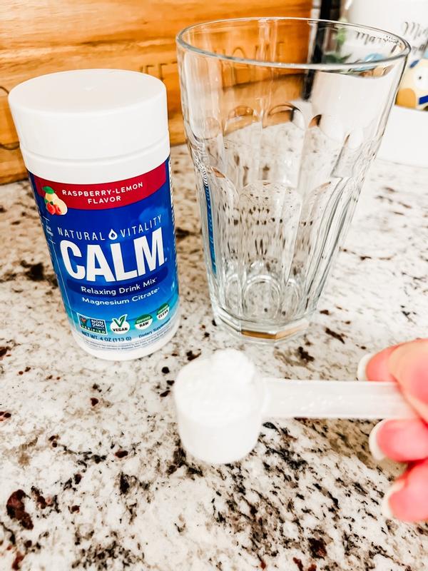 Natural Vitality Natural Calm Raspberry Lemon Flavor — alternate view