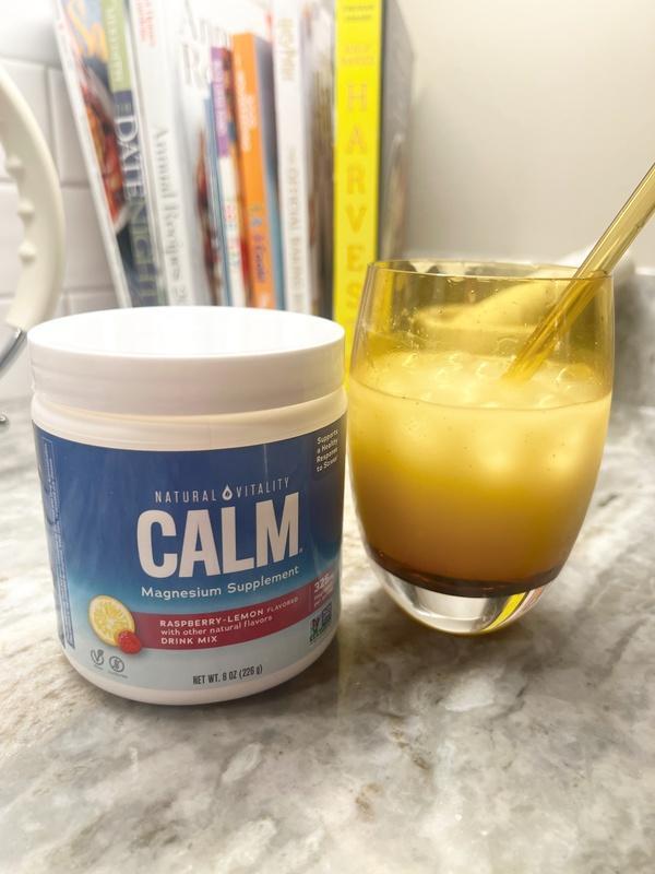 Natural Vitality Natural Calm Raspberry Lemon Flavor — alternate view