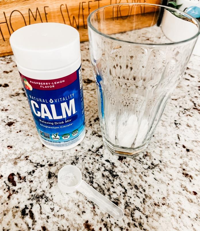 Natural Vitality Natural Calm Raspberry Lemon Flavor — alternate view