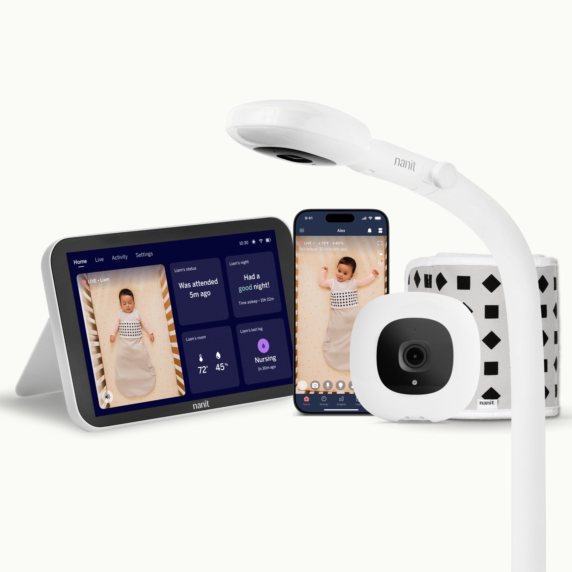 Nanit Pro Smart Baby Monitor — alternate view
