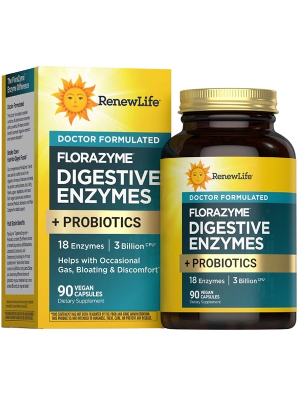 Dr. Formulated Florazyme Digestive Enzymes Probiotics