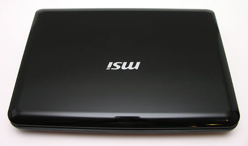 MSI Wind Netbook — alternate view