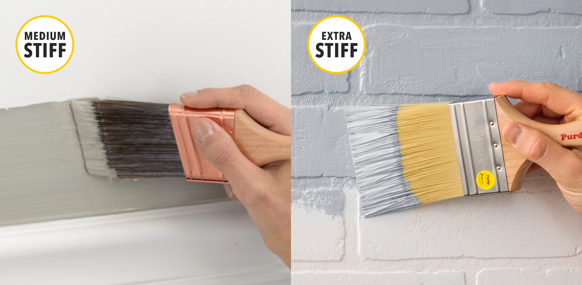 Linzer Chiseled Paint Brush — alternate view