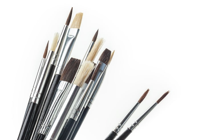 Linzer Chiseled Paint Brush — alternate view