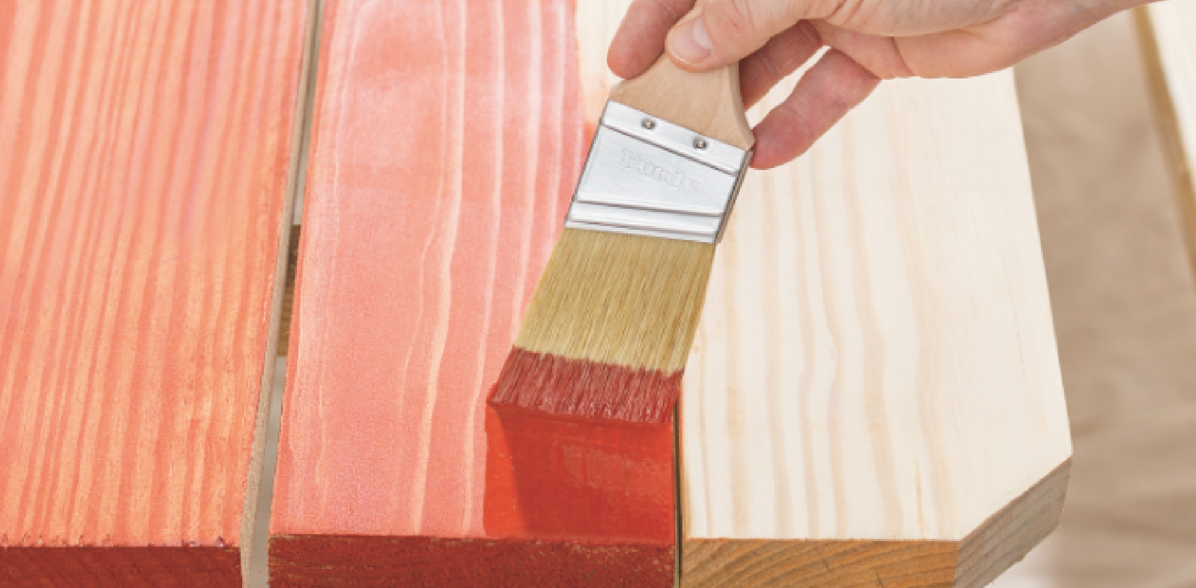 Linzer Chiseled Paint Brush — alternate view