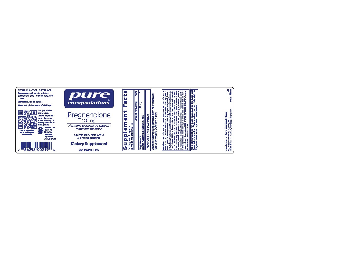 Kauai Pregnenolone 10 mg — alternate view