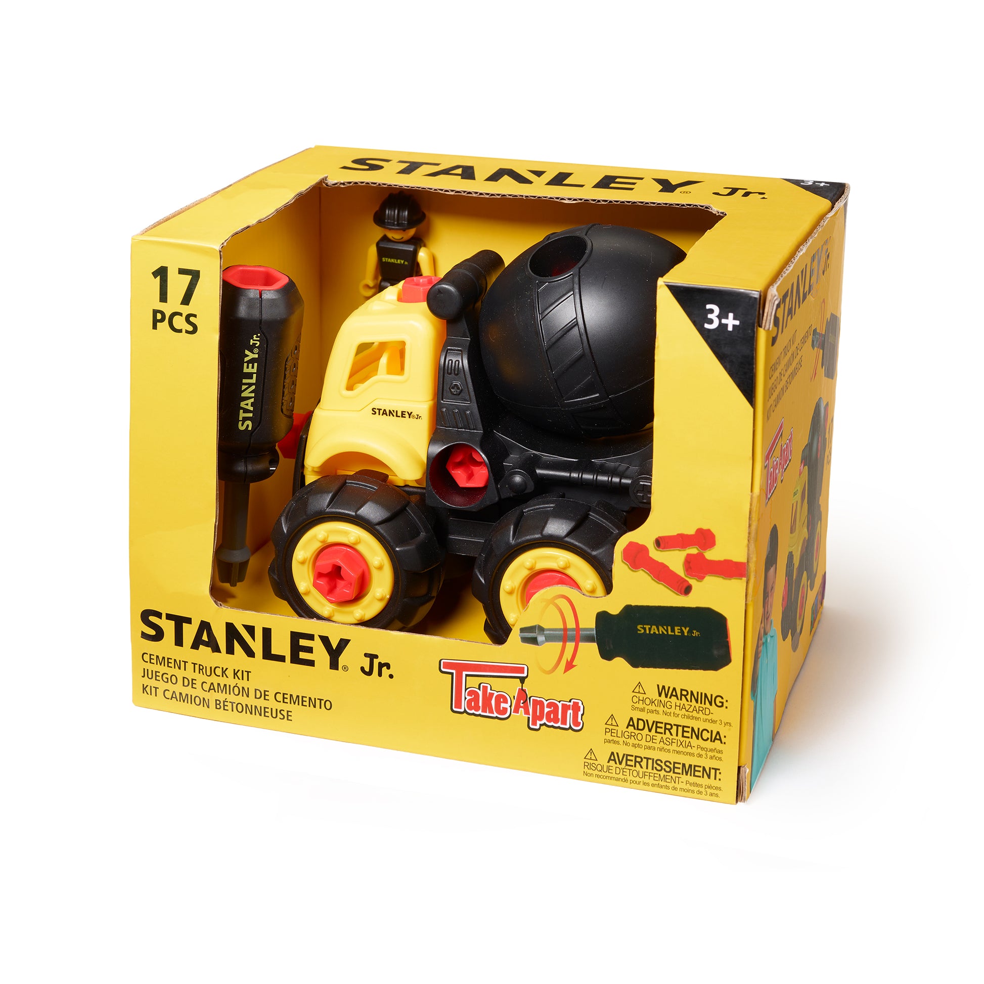 Stanley Take-Apart Cement Truck Toy Kit — alternate view