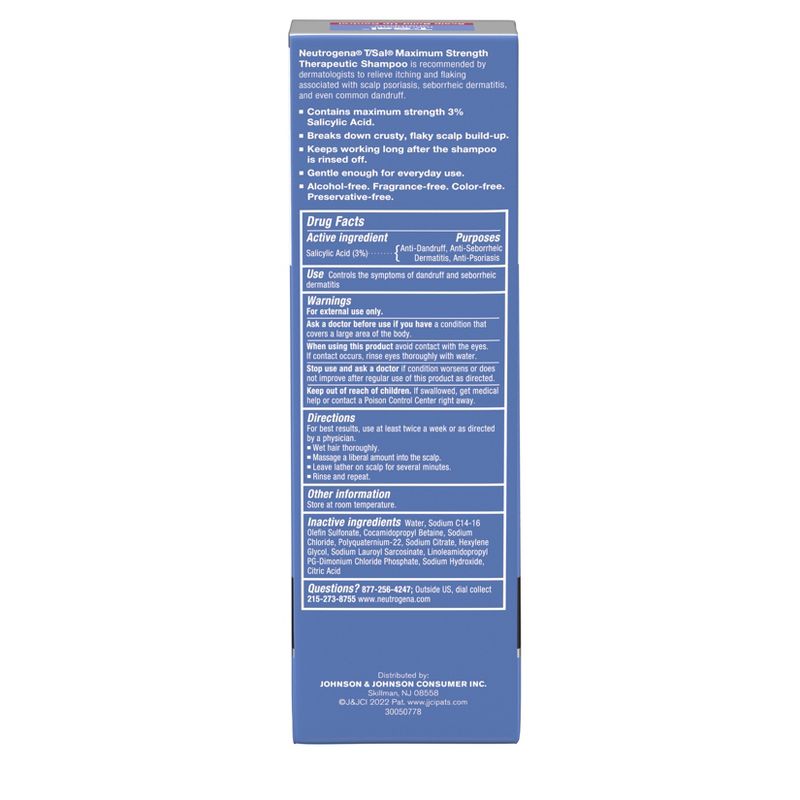 Neutrogena T/Sal Hair Care — alternate view