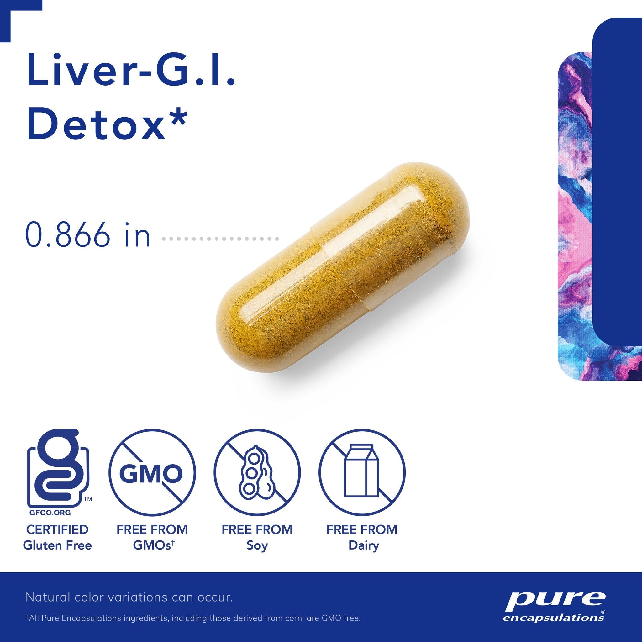 Waterswellness Liver G.I. Detox 60 ct — alternate view