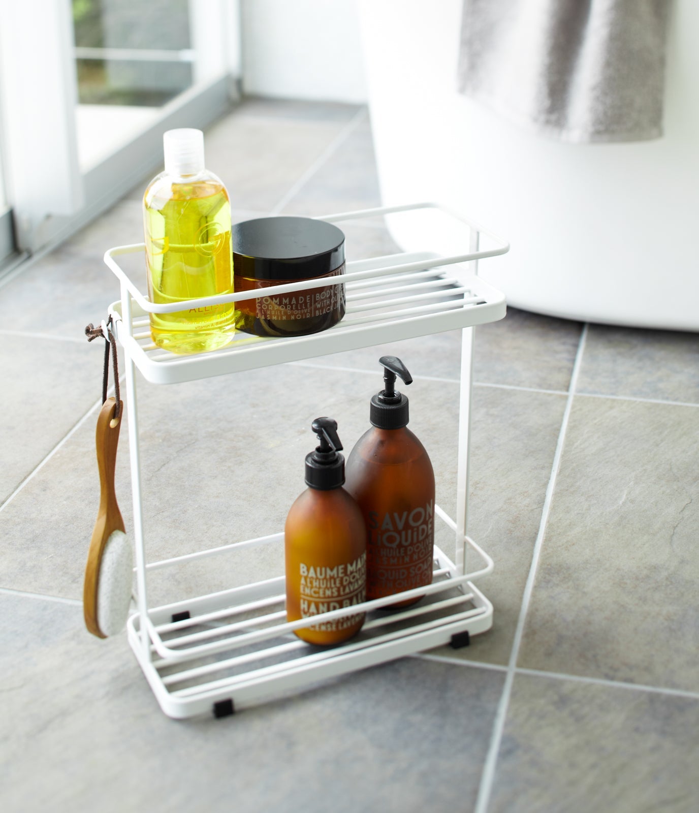 Sageandsill Shower Caddy Three Sizes Steel — alternate view