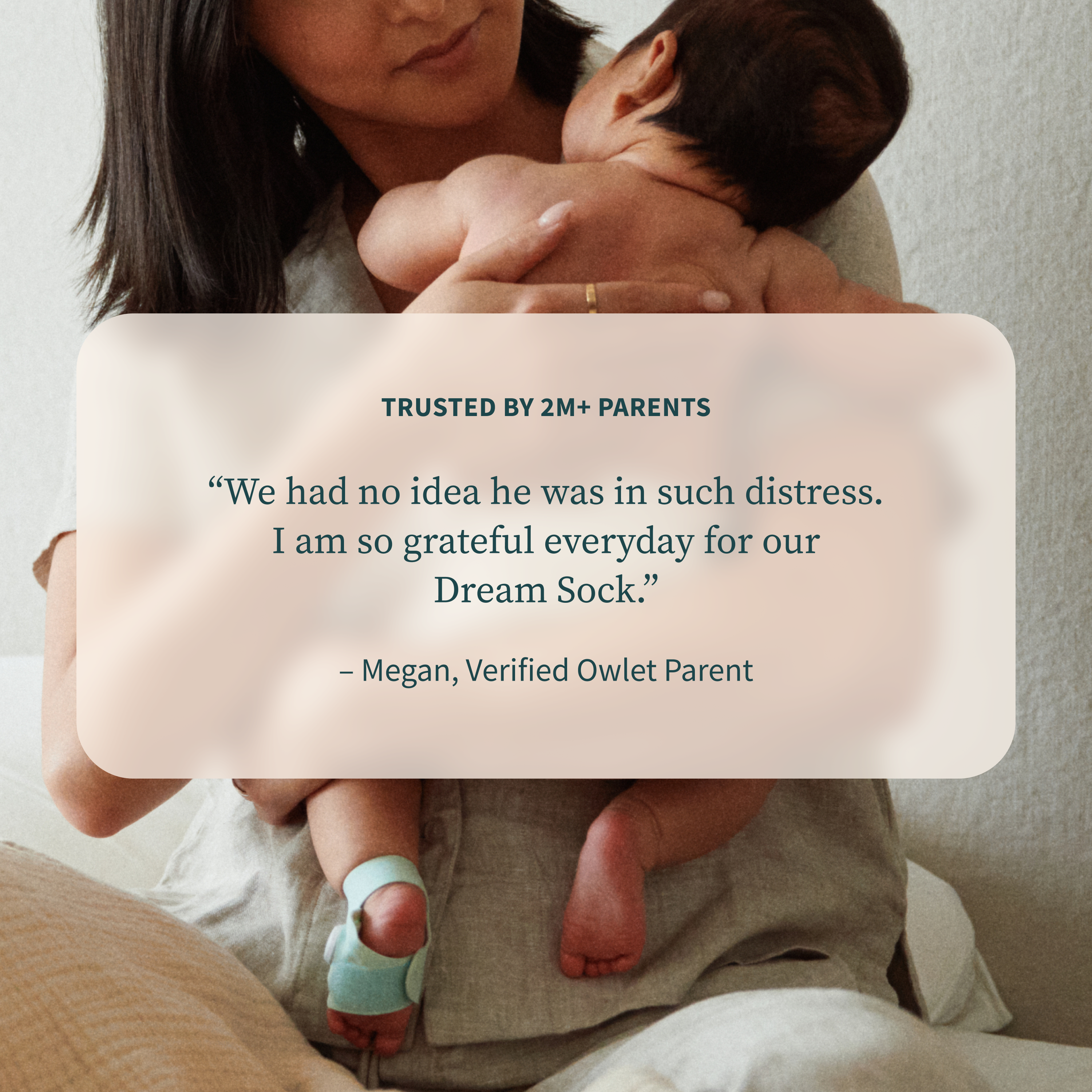Owlet Dream Sock Smart Wearable Baby Monitor — alternate view