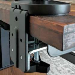 Hexcal Single Monitor Arm and Desk Mat Bundle — alternate view