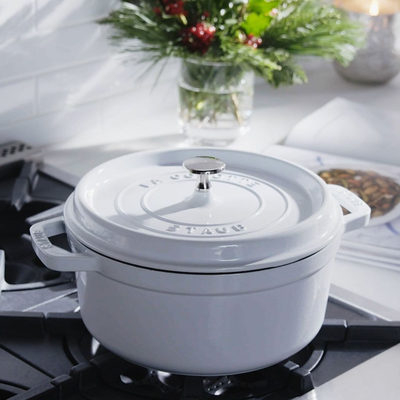 Staub 4 Qt Round Cocotte — alternate view