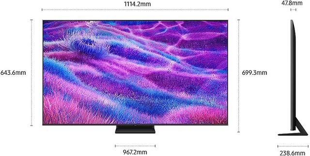 Samsung Qn80f 50 Inch Neo Qled 4k Vision Ai Smart Tv Qn50qn80fafxzc — alternate view