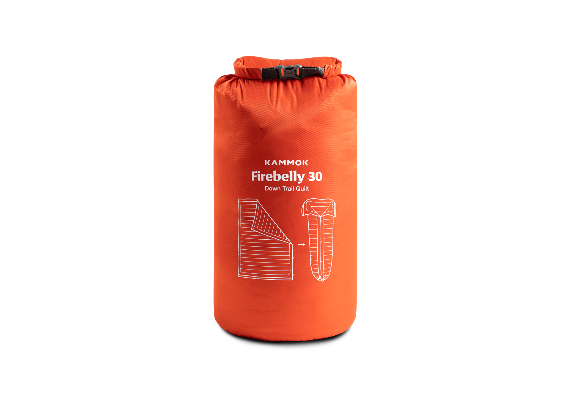 Kammok Firebelly 30F Trail Quilt — alternate view