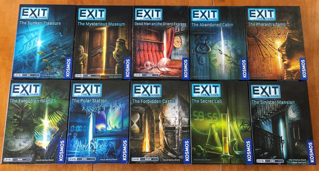 Kosmos Exit: The Game Board Game — alternate view