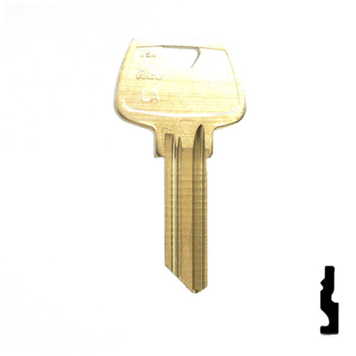 Ilco 1007LA Sargent Key Blank — alternate view