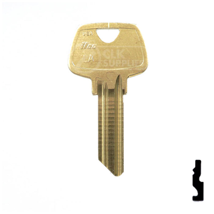 Ilco 1007LA Sargent Key Blank — alternate view
