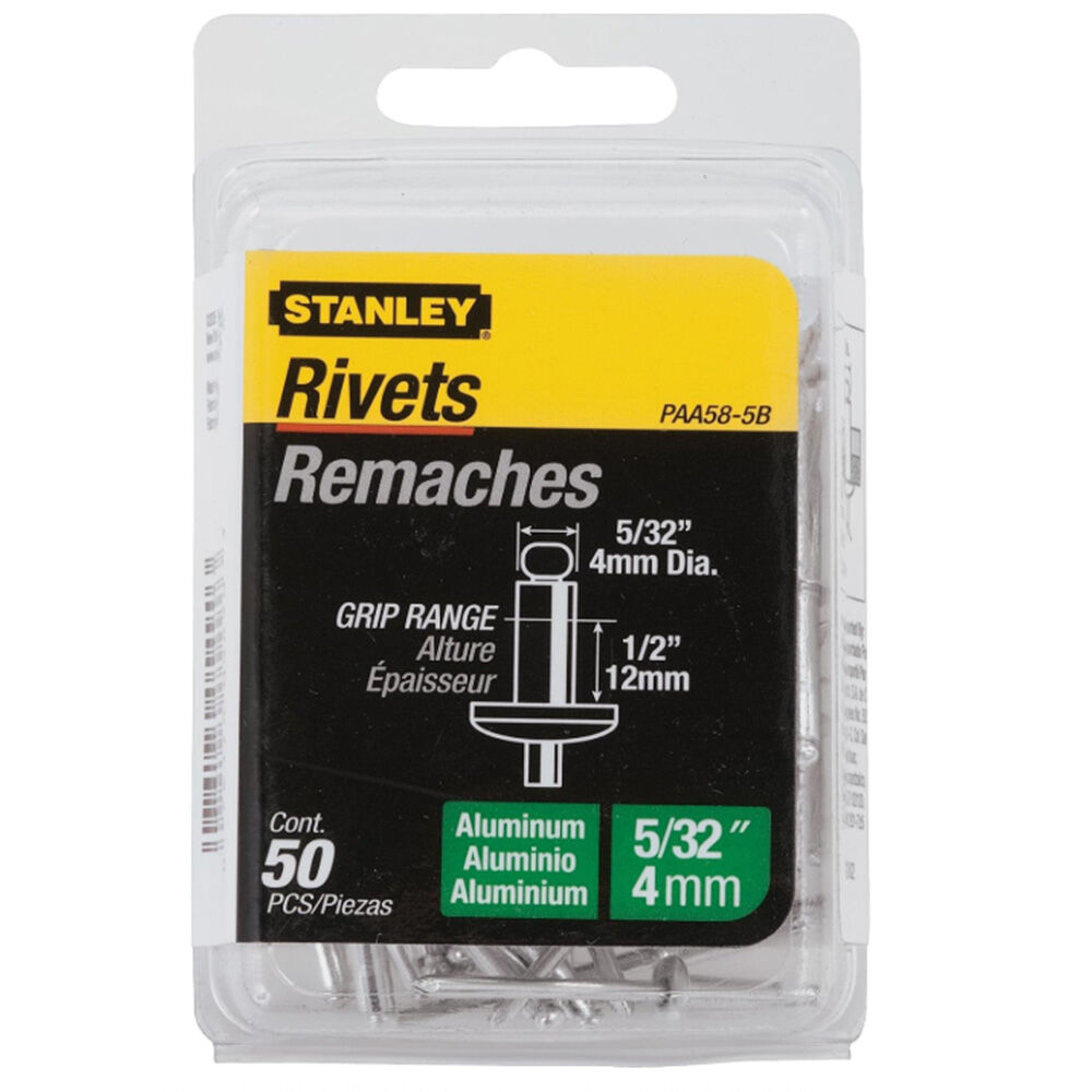 Stanley 532 X 12 Aluminum Grip Rivets — alternate view
