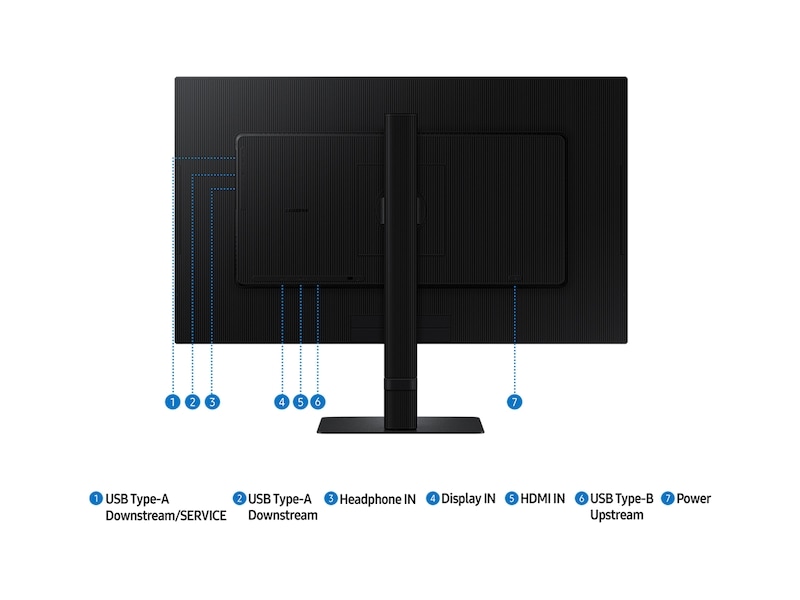 Samsung S8 ViewFinity S80D Monitor — alternate view
