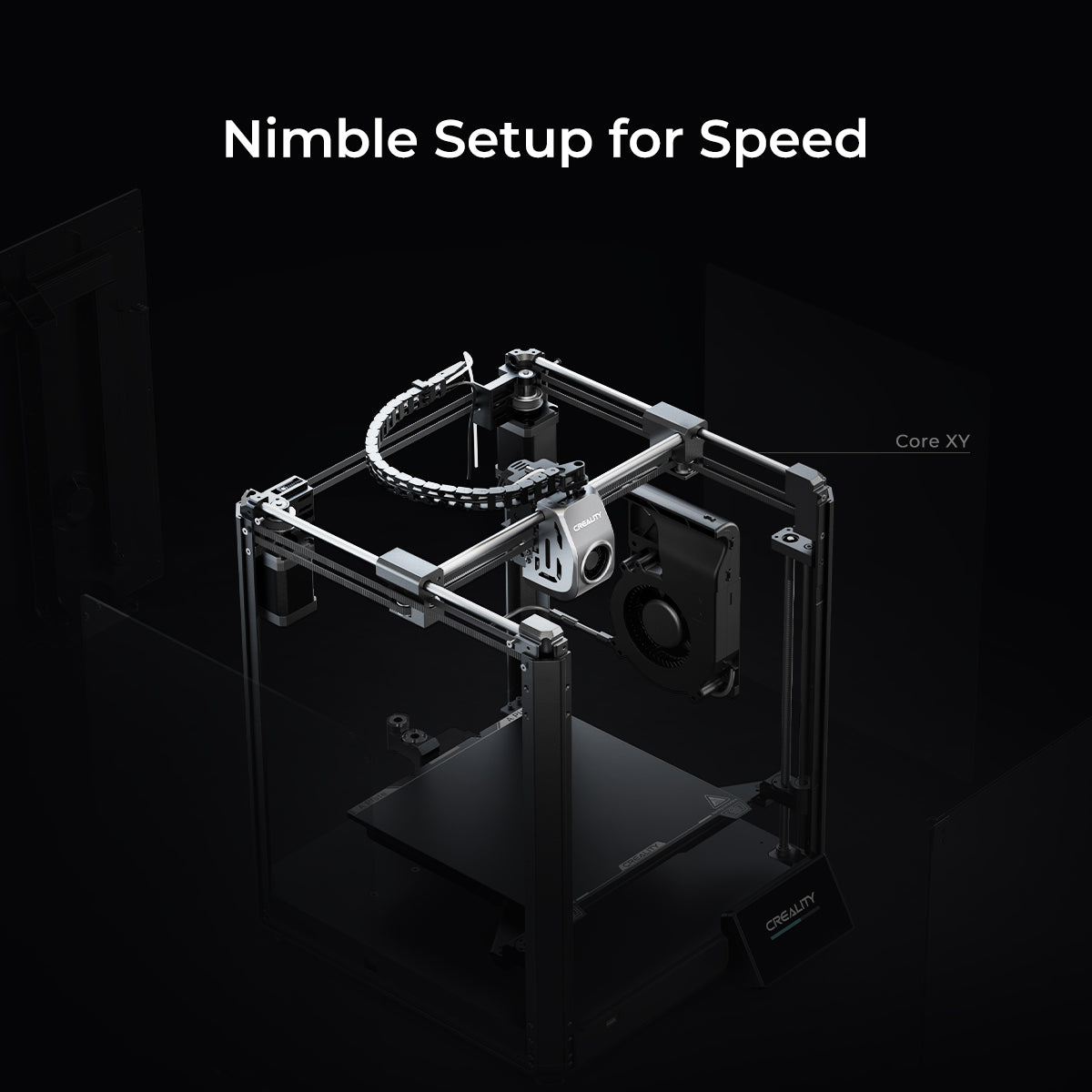 Creality K1 Speedy 3D Printer — alternate view