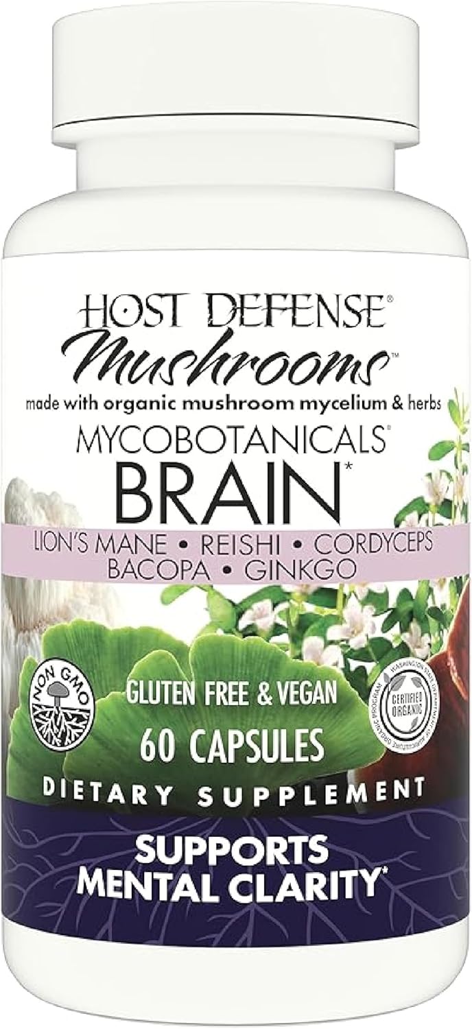 Mycobotanicals Brain 60 CT — alternate view
