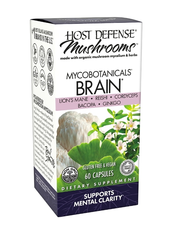 Mycobotanicals Brain 60 CT — alternate view