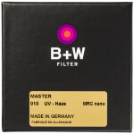 B+W Master 010 MRC NANO UV 95mm Lens Filter — alternate view
