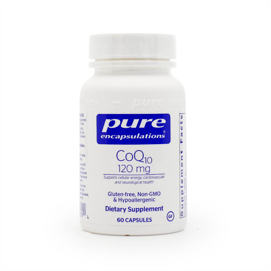 Pure Encapsulations CoQ10 120mg Capsules Supplement — alternate view