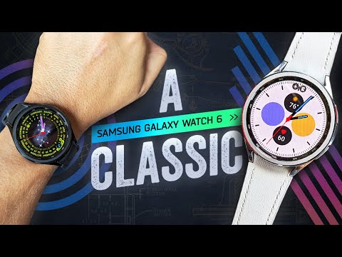Samsung Galaxy Watch6 Classic 43mm Bt Sm R950nzkaeuc — alternate view