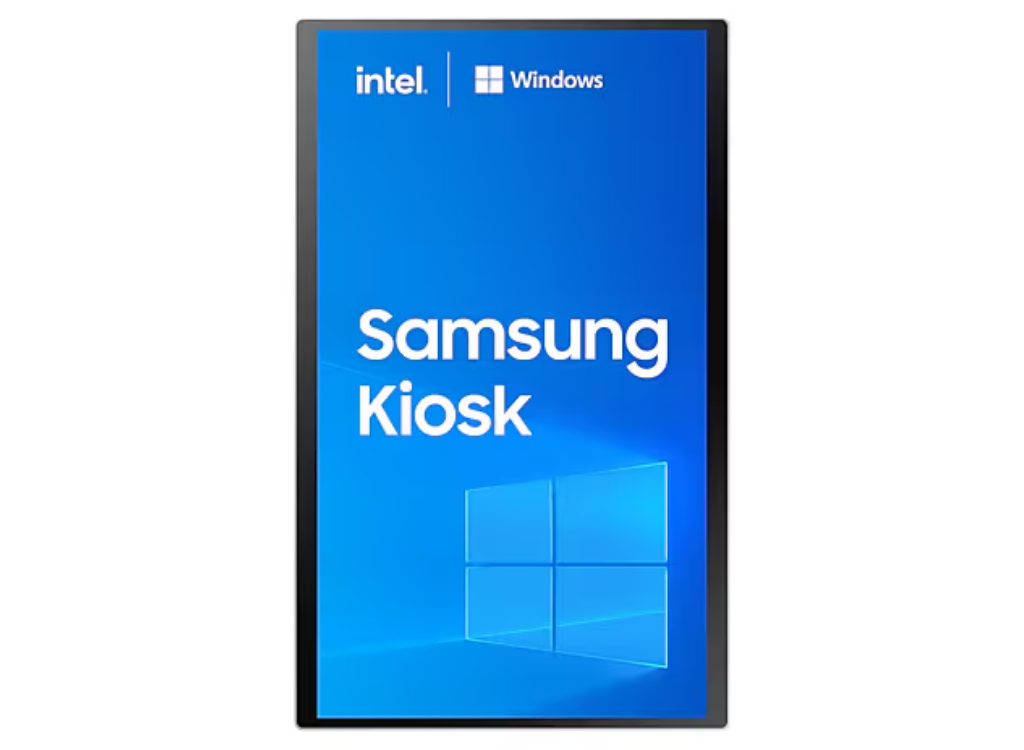 Samsung Kiosk With Windows Os Lh24kmc5bgcxen — alternate view