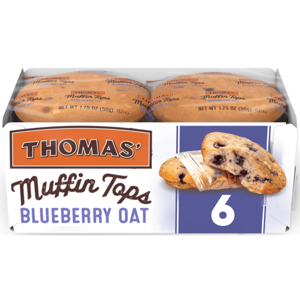 Thomas' Muffin Tops Blueberry Oat 10.5 oz — alternate view