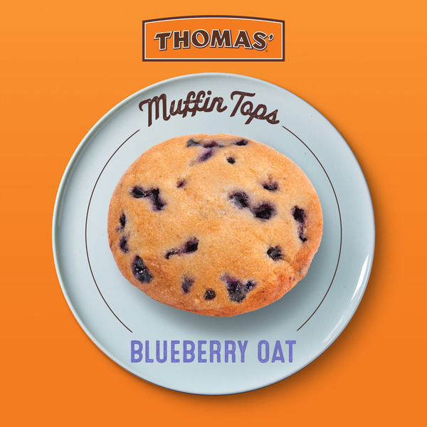 Thomas' Muffin Tops Blueberry Oat 10.5 oz — alternate view
