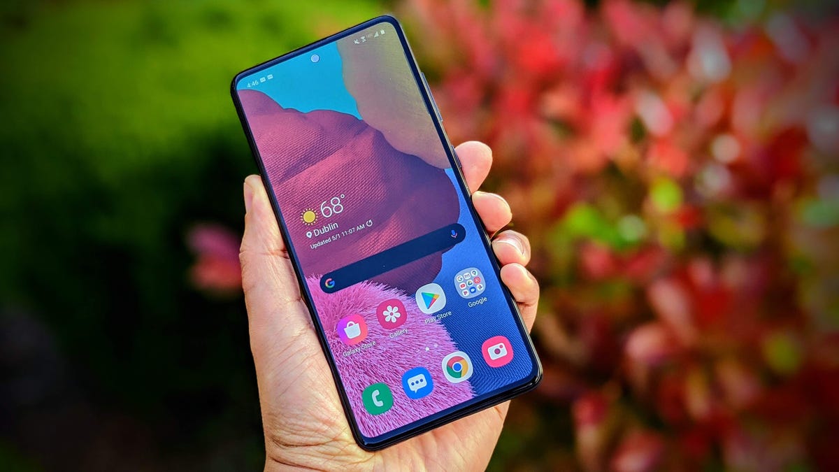 Samsung SM A515FZKLARO — alternate view
