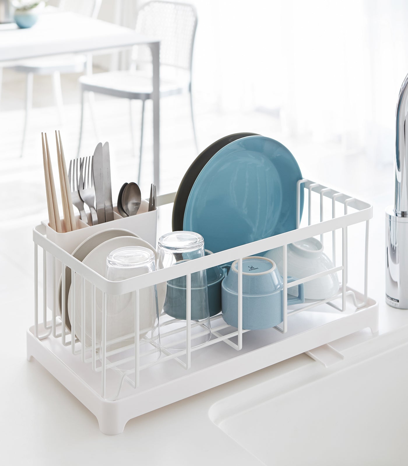 Sageandsill Wire Dish Rack Steel — alternate view
