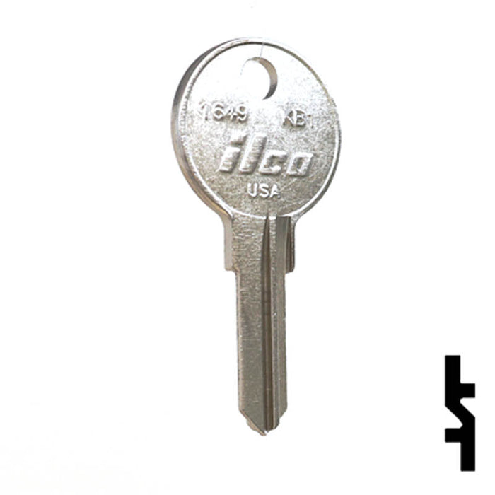 Ilco 1649 KB1 Kimball Key Blank — alternate view
