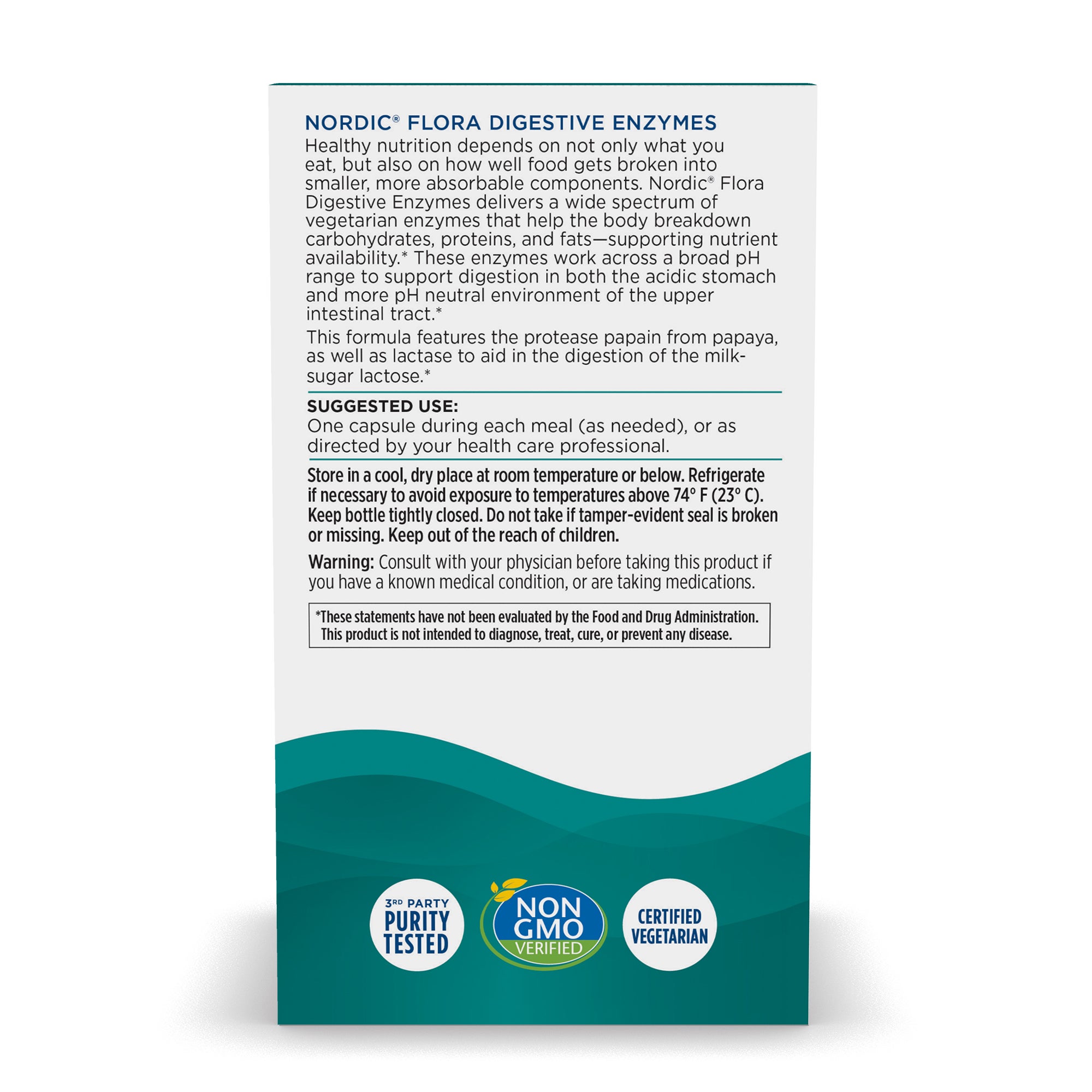 Nordic Flora Digestive Enzymes