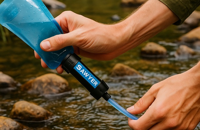 Sawyer Mini Water Filtration System — alternate view