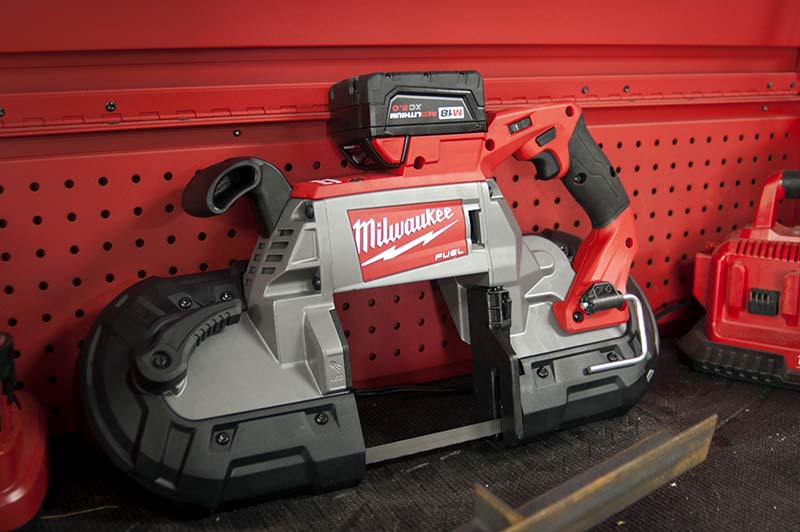 Milwaukee M18 Fuel Compact Bandsaw — alternate view