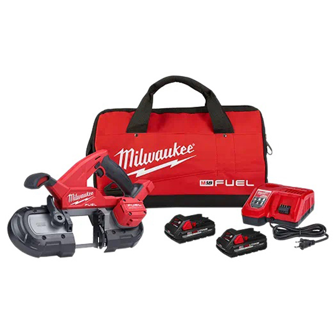 Milwaukee M18 Fuel Compact Bandsaw — alternate view
