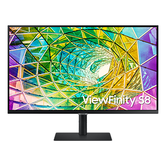 Samsung S80a 32 Inch Uhd 4k Ls32a800nmpxen — alternate view