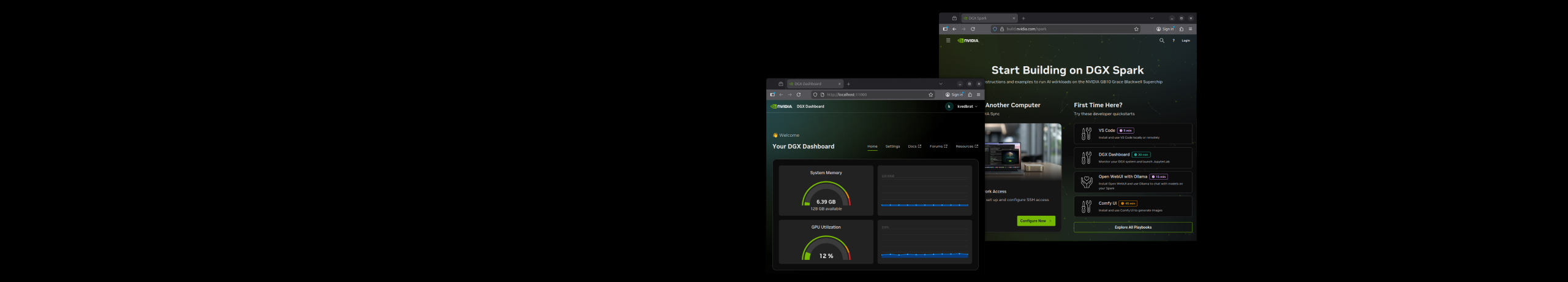 Nvidia DGX Spark — alternate view